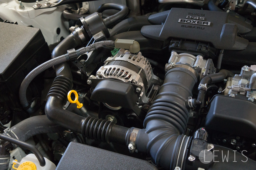 Subaru BRZ stock engine intake tubes
