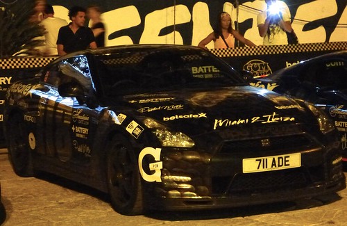 Ibiza - 2013 Nissan GT-R Track Pack Edition with Godzilla wrap