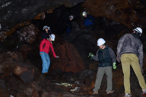 Exploring a lava tube