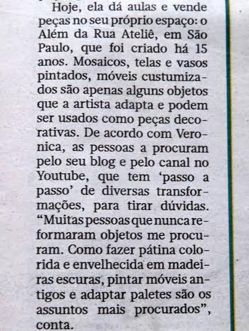 Entrevista para o jornal Correio da Bahia
