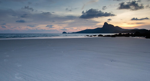 sunset sea mountain beach clouds canon landscape island eos sand vietnam handheld condao 60d bariavungtau