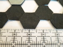 Iron Craft '14 Challenge #19 - Felt Hexagon Wall Art