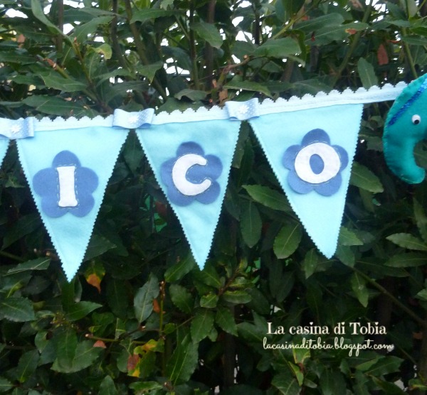 Bunting Personalized with name