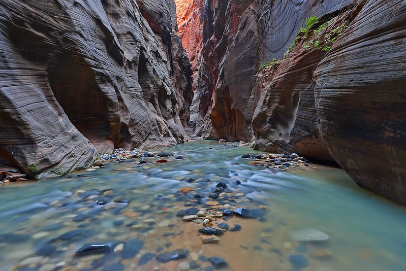 The Wallstreet in the Narrows - Zion National Park