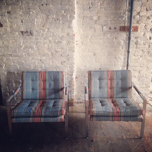 Pair Milo Baughman for Thayer Coggin Lounge Chairs