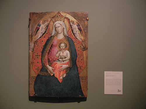 DSCN1163 _ Madonna and Child with Angels, 1410s, Giovanni di Marco, called Giovanni dal Ponte, Blanton Museum, Austin