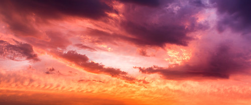 pink blue sunset red sky panorama color clouds nikon purple nik nikkor d610 efex 85mm18g