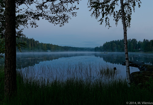 summer lake finland jetty tampere midnightsun pirkanmaa canon6d
