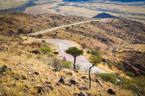 Steepest pass in Namibia: Spreetshoogte