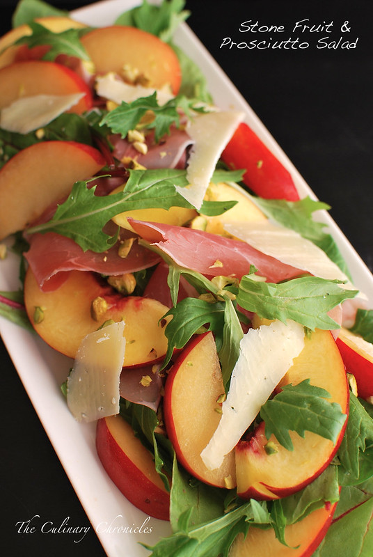 Stone Fruit & Prosciutto Salad