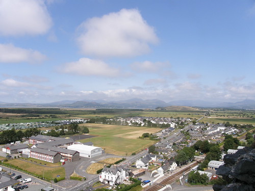 View from Harlech Catle