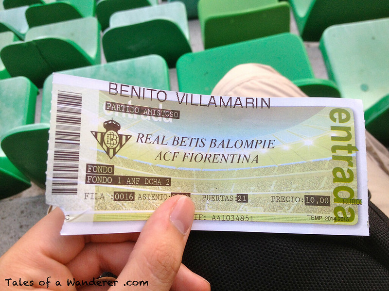 SEVILLA - Estadio Benito Villamarín - (Real Betis Balompié - AFC Fiorentina)
