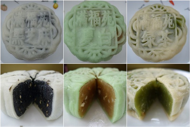 Man Fu Yuan's 2014 Snowskin Mooncakes - collage