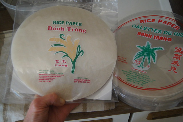 Chicken rice paper rolls (gluten free) DSC00187