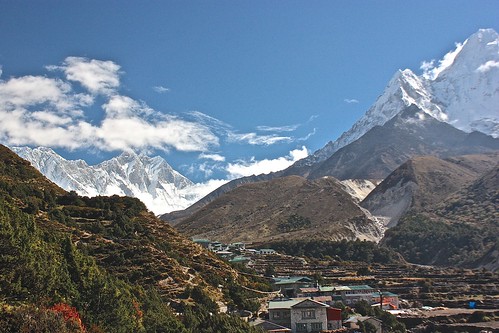 Everest, Lhotse, Amadablam