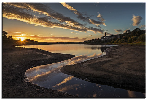 sunset water yorkshire ngc reservoir leeming d600 nikkor1635mmf4 nikonfxshowcase