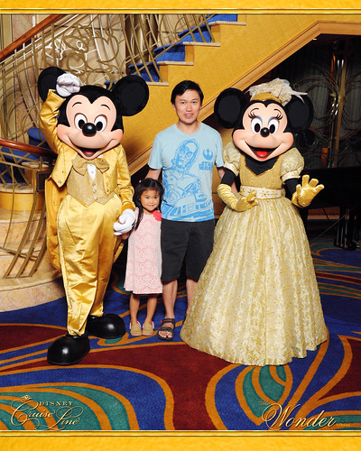 Golden Mickey and Minnie