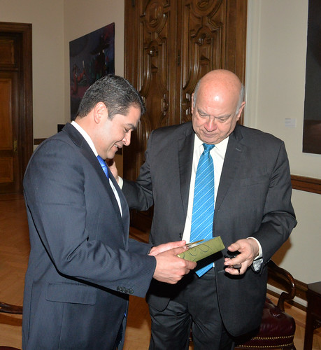 OAS Secretary General Met with the President of Honduras