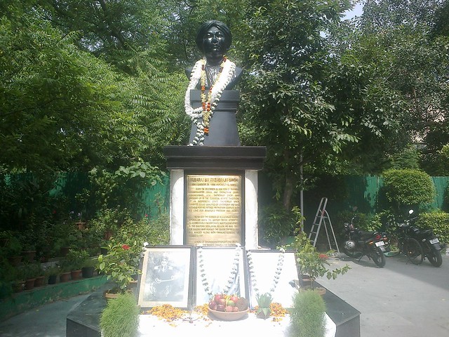 Memorial of Bir Tikendrajit in New Delhi.