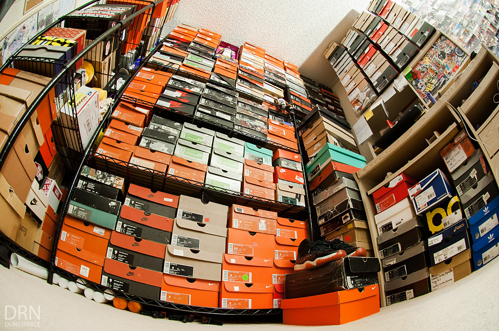 Current Shoe Wall - 2014.