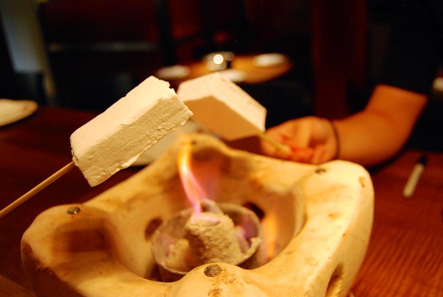 Toasting Tabletop S'mores at Flesh & Buns, Covent Garden