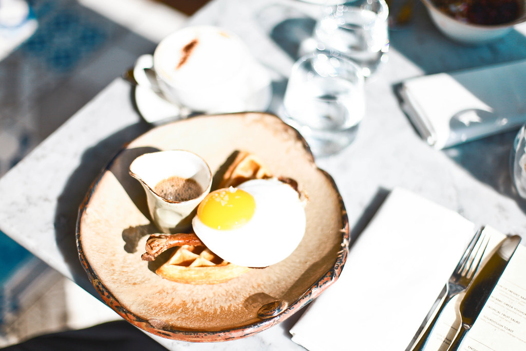 Duck and Waffle breakfast