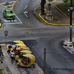 Cuba_Agosto_2016 La espera de los taxis