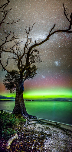 Aurora Australis - Mortimer Bay
