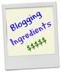 Blogging Ingredients