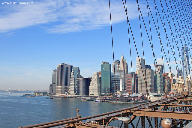 View from the Brooklyn Bridge.