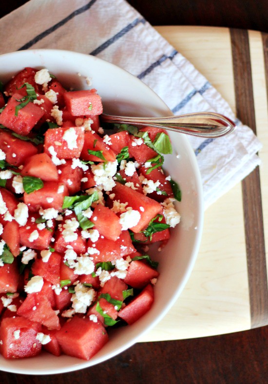 Hi Sugarplum | Watermelon Feta Salad