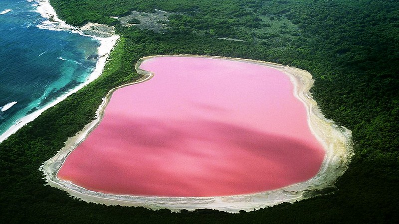 Hiller Lake (Pink Lake)