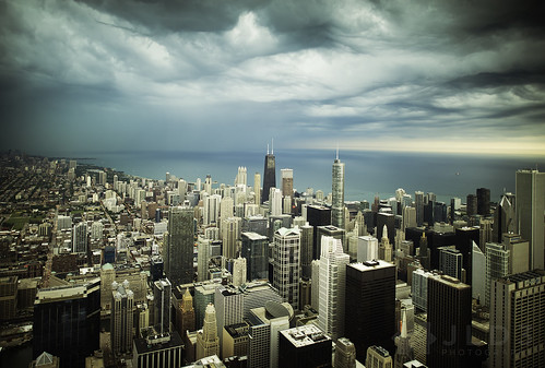 city urban chicago tower skyline photography nikon moody skyscrapers cloudy ominous sears stormy metropolis 24mm gotham storms willis d800 14g jld3