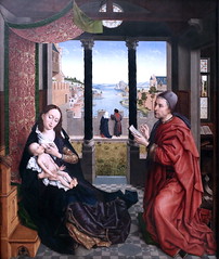 Northern Renaissance 1435-1440; Saint Luke Drawing the Virgin