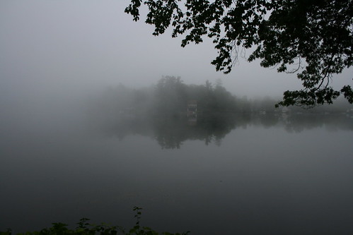 foggy labor day at lake 2014 - 9