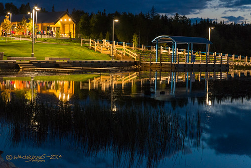 park lake water newfoundland evening twilight pond nikon dusk wade tamron rotary d800 gander tamron2875