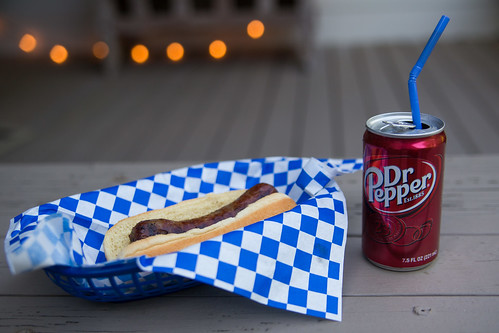 Hot Dog and Dr Pepper #BackyardBash #Shop