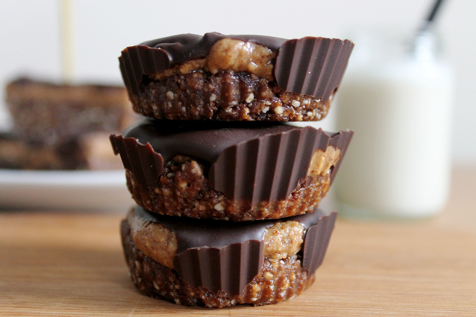 healthy homemade healthy peanut butter cups