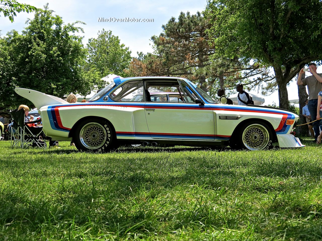 1976 BMW 3.5 CSL at Greenwich 2014