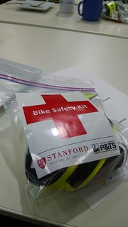 Stanford bike safety kit (includes leg band and lights)
