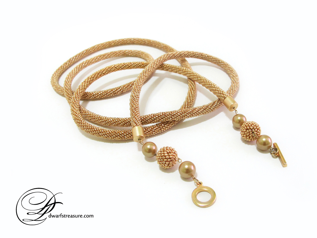 fashion gold long necklace