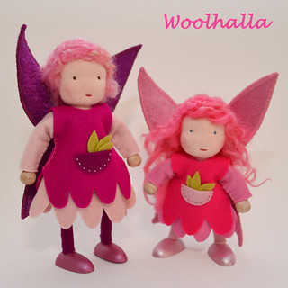 Flower Fairies: Mama & Daughter Dollhouse Dolls