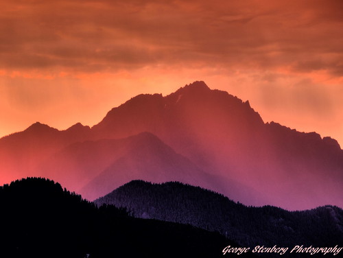 sunset mountains purple pacificnorthwest olympicmountains olympuse3