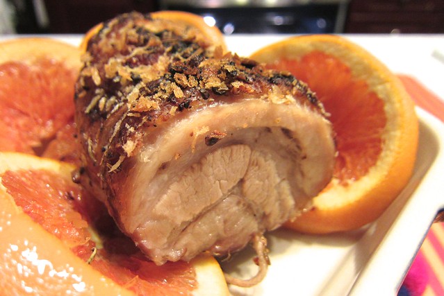pork baked with wine and orange 1408