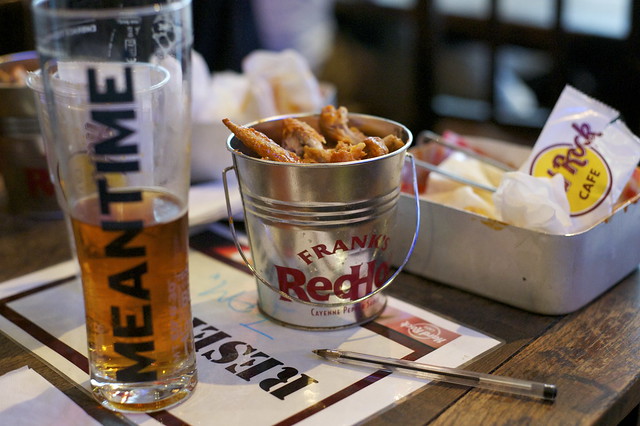 Suicide Wings Challenge at The Back Room Bar