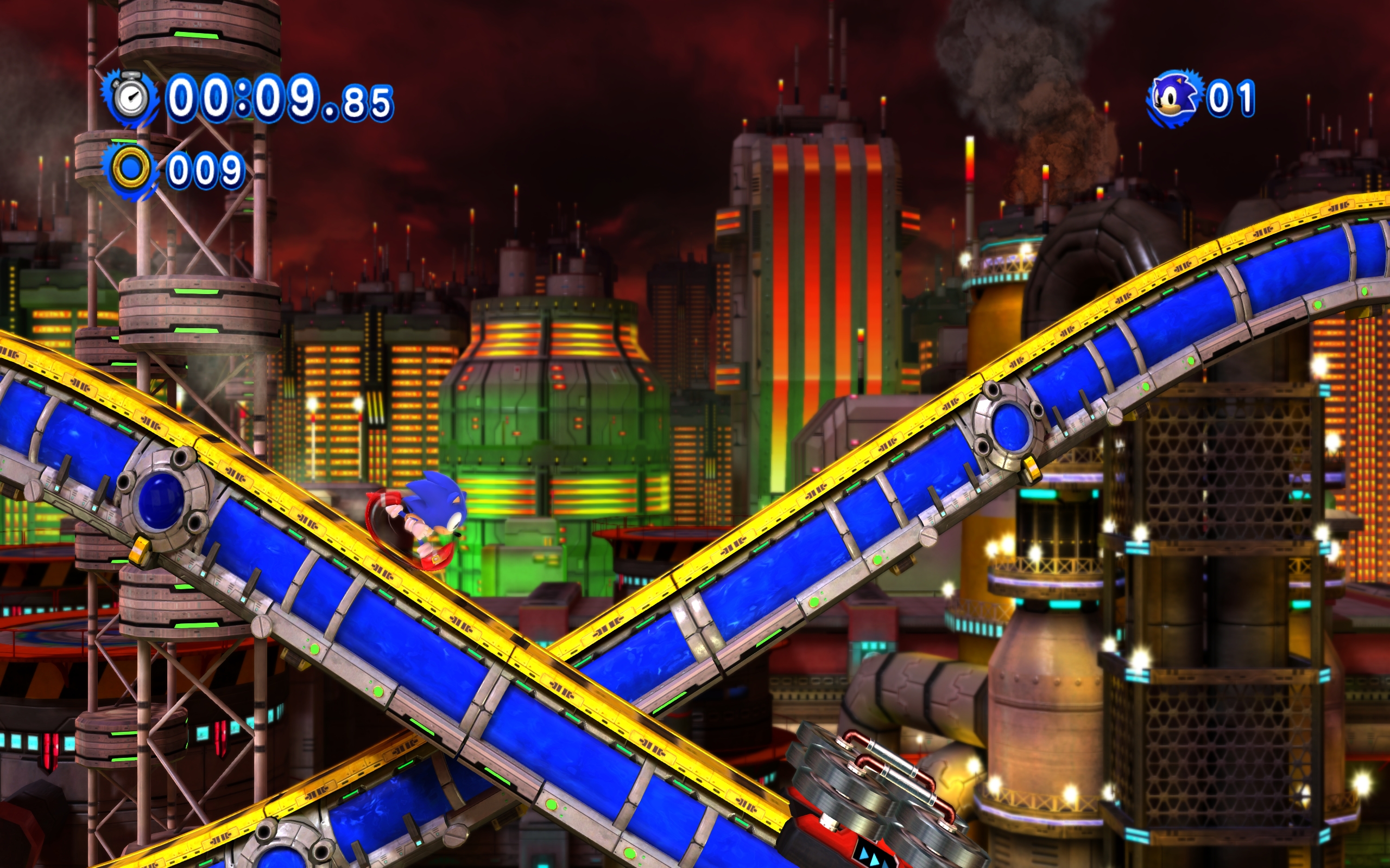 Sonic Generations - Chemical Plant Zone HD Wallpaper • GamePhD