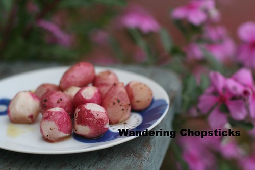Roasted Radishes with Salt and Pepper 2