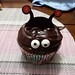 Lady bug cupcake for dessert.  #madewithlove #cupcakes #ladybug #yeg #growingupwithbea
