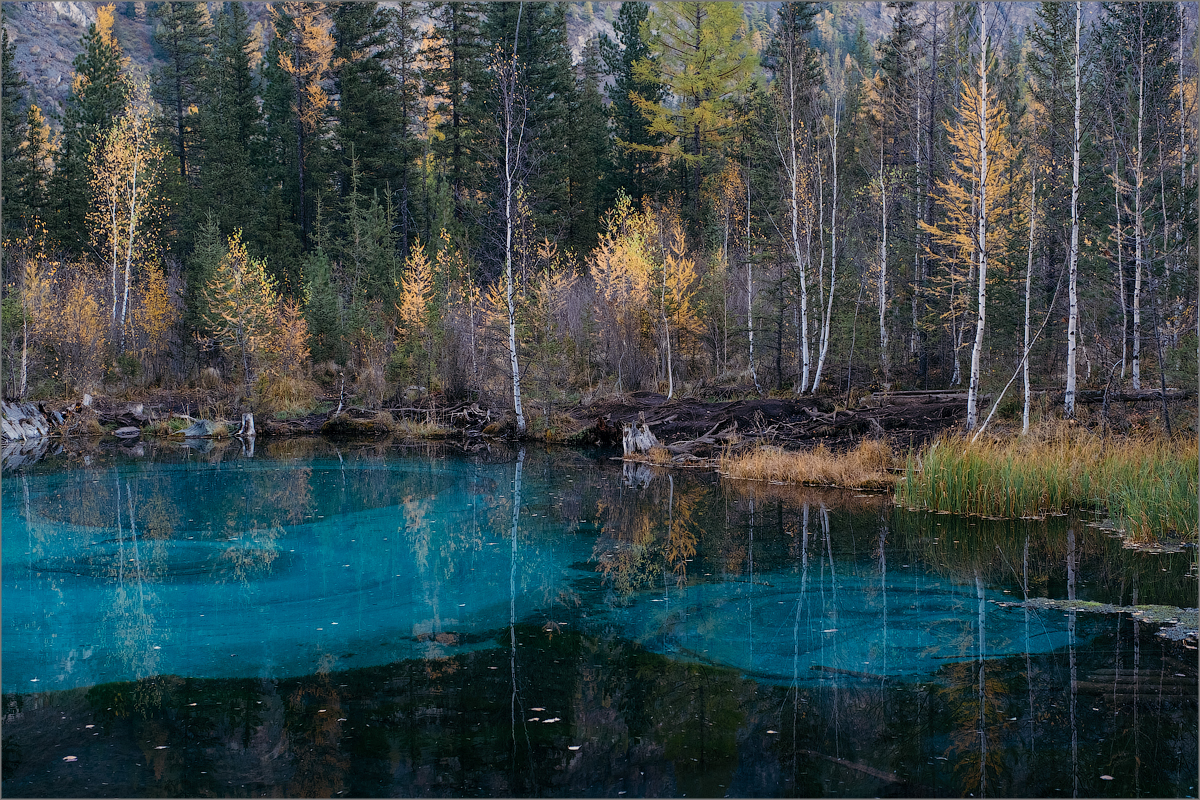 Голубое озеро. Алтай. Blue Lake. Altay. Russia
