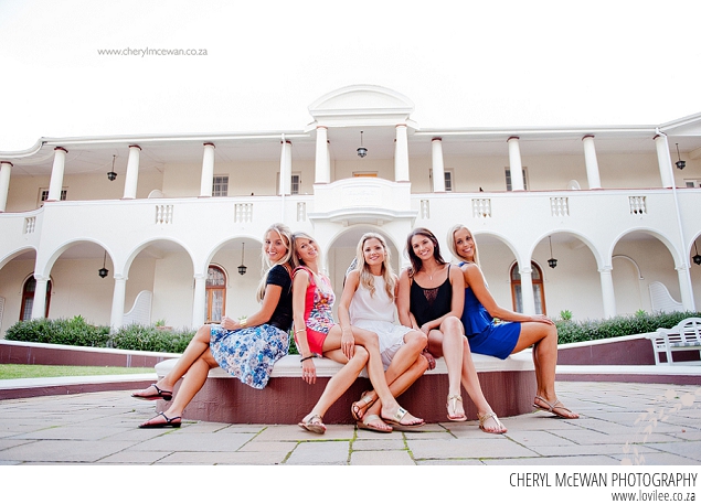 Bridesmaid shoot at Mount Nelson Hotel by Cheryl McEwan